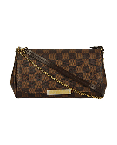 Louis Vuitton Favourite PM, &pound;395, Handbags, Brown, Canvas, Front view